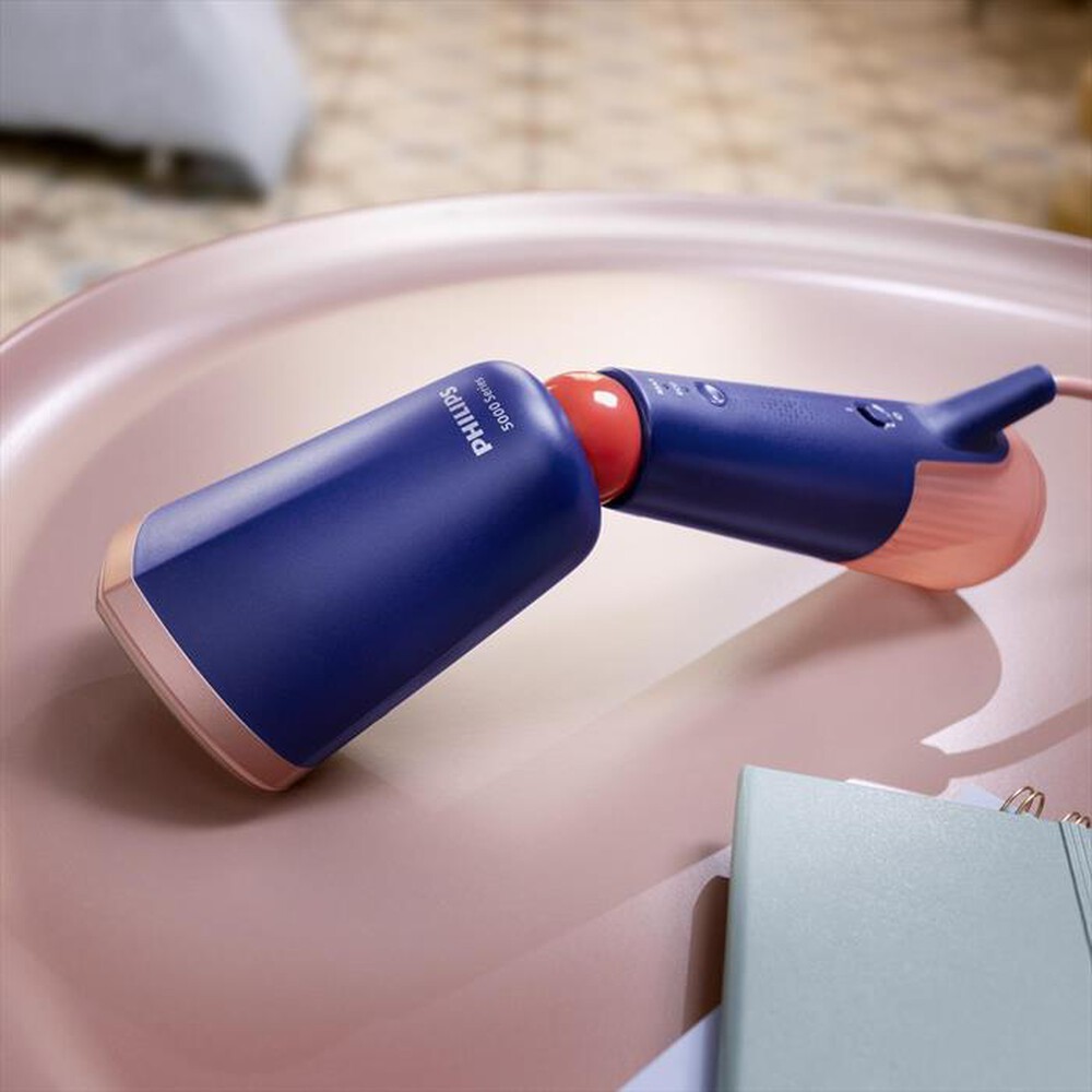 Immagine del prodotto PHILIPS - Ferro da stiro a vapore SERIE 5000 STH5030/20-Blu/Rosa