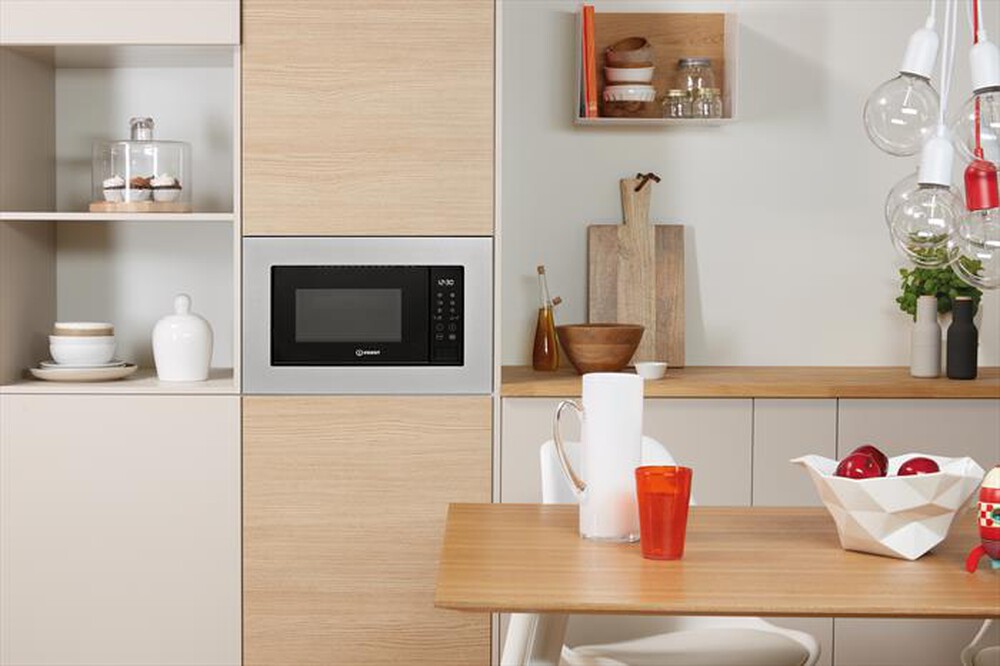 Immagine del prodotto INDESIT - MWI 120 GX.1 MICROWAVE WITH GRILL, 20 LT-Acciaio inox
