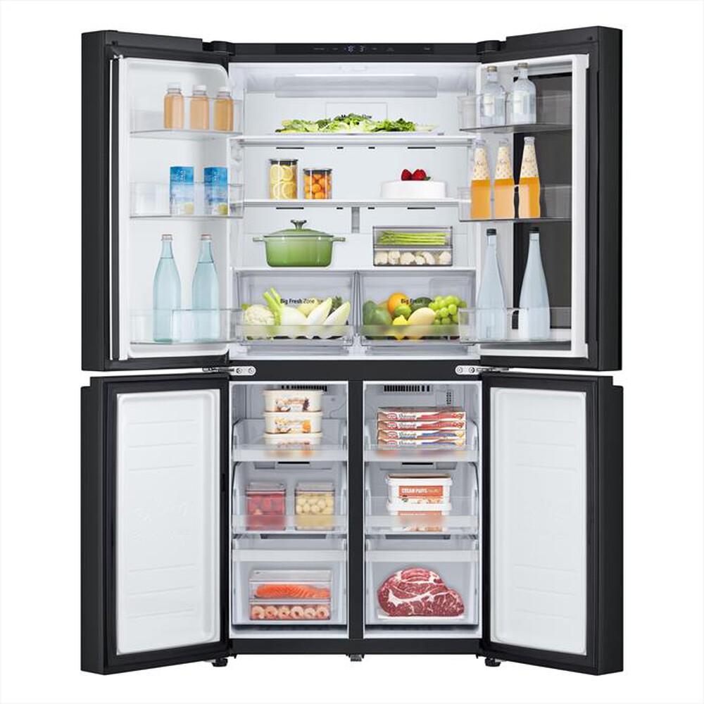 "LG - Frigorifero 4 porte GMV860EPDE INSTAVIEW Classe E-Essence Matte Black"