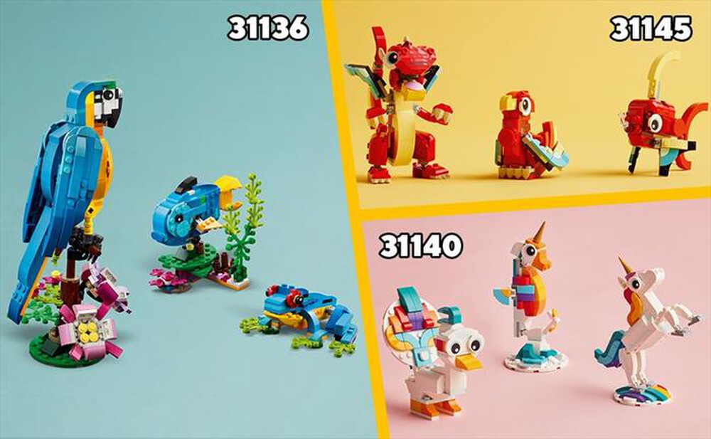 Immagine del prodotto LEGO - CREATOR Drago rosso 31145