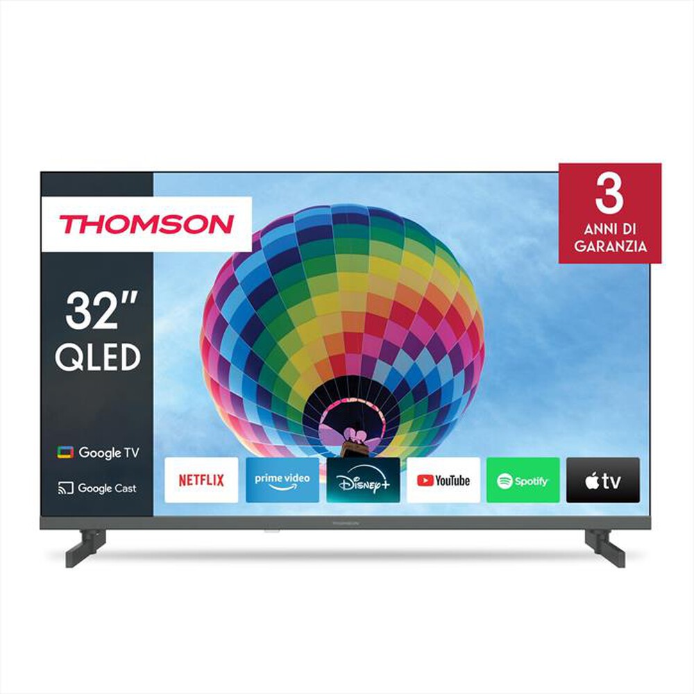 Immagine del prodotto THOMSON - Smart TV Q-LED FHD 32" 32QG4S14-nero