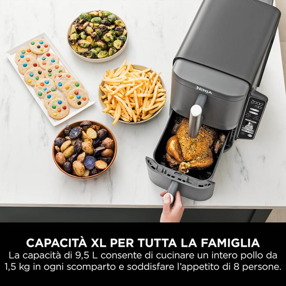 "NINJA - FRIGGITRICE AD ARIA 9,5 LT SL400EU-Grigio"