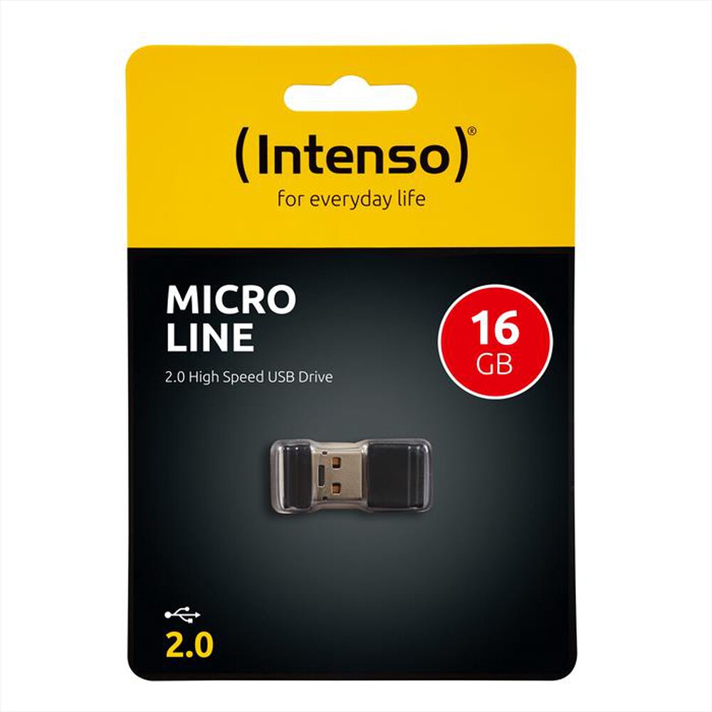 Immagine del prodotto INTENSO - USB STICK MICROLINE 16GB-NERO