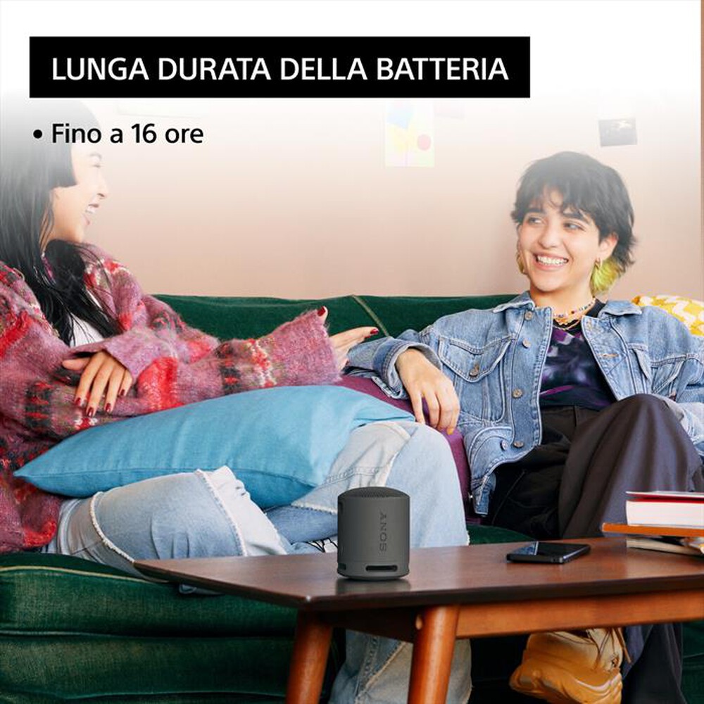 Immagine del prodotto SONY - Speaker SRSXB100B.CE7-Nero