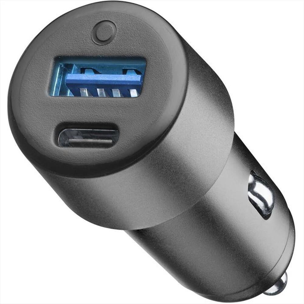 Immagine del prodotto PLOOS - PLOOS - AUTO CHARGER DUAL 20W USB + USB-C-Nero