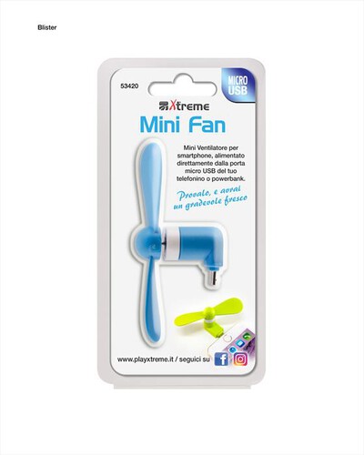 XTREME - MINI FAN PER SMARTPHONE