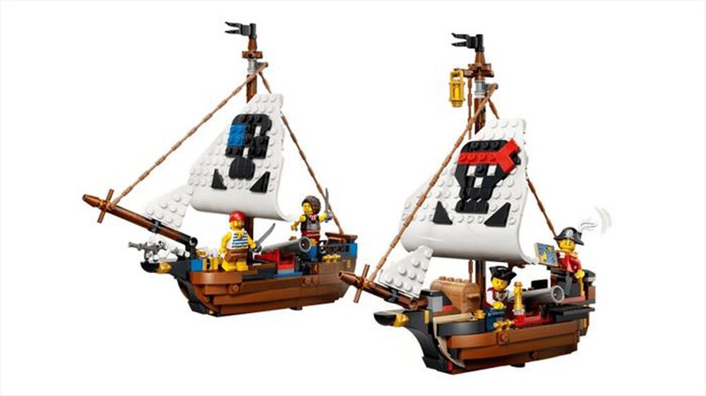 Immagine del prodotto LEGO - CREATORE 3IN1 Iconica nave da pirata - 31387