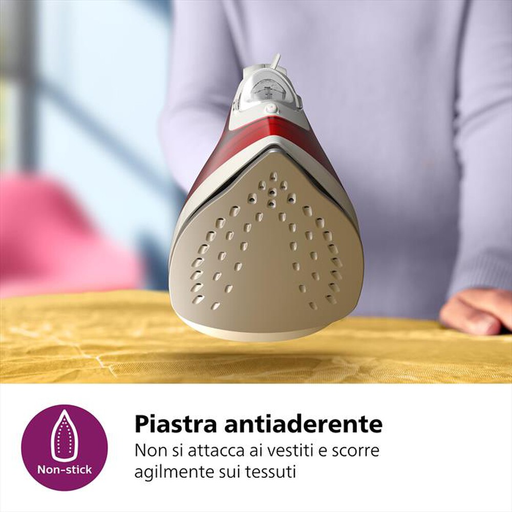 "PHILIPS - Ferro da stiro a vapore SERIE 2000 DST2010/40-Rosso"