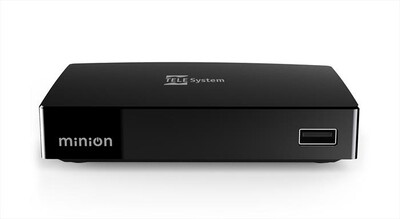 TELESYSTEM - ZAPPER MINION ENTRY T2 HEVC, SCART, HDMI, TLC-BLACK
