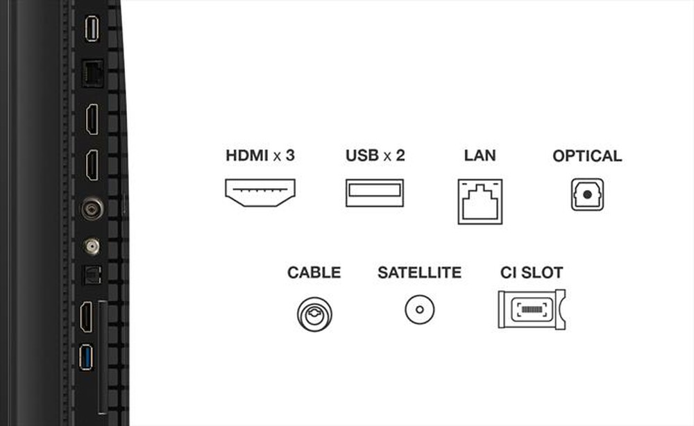 Immagine del prodotto TCL - Smart TV Q-LED UHD 4K 55" 55P79K-Metallic