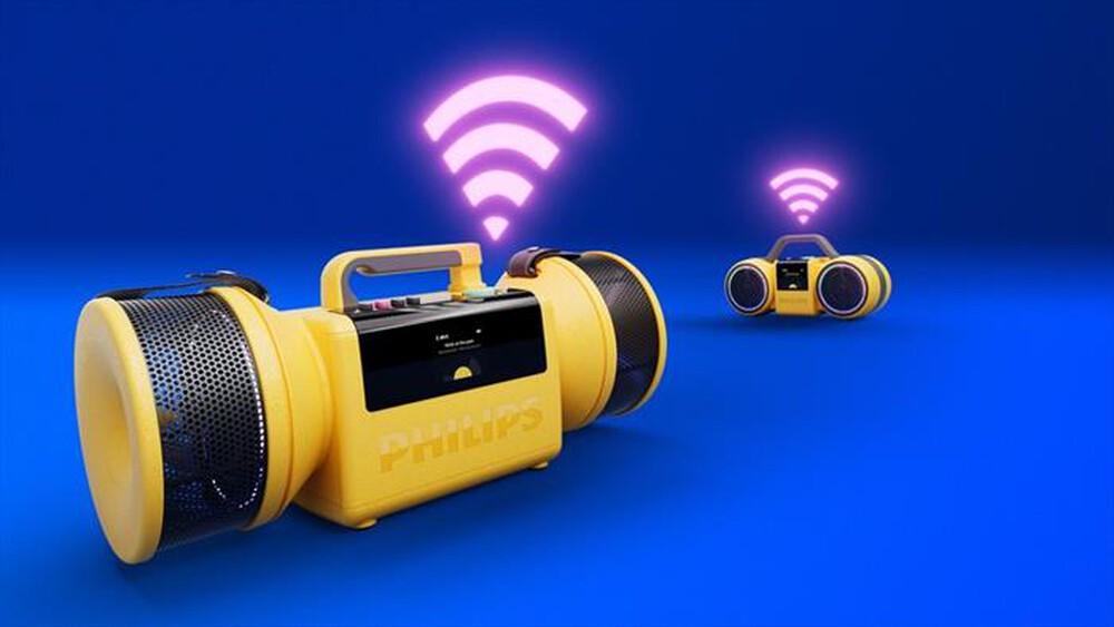 Immagine del prodotto PHILIPS - Altoparlante portatile TAMS80Y/00-Yellow