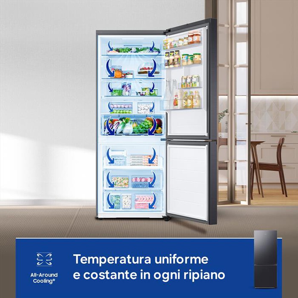 Immagine del prodotto SAMSUNG - Frigorifero combinato RB50DG601EB1EF ClasseE 508lt-Antracite