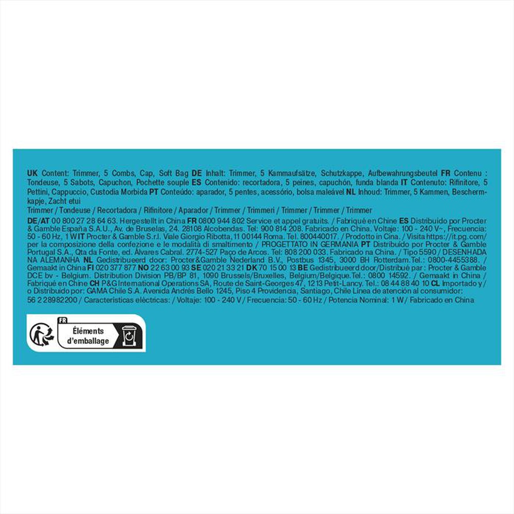 Immagine del prodotto BRAUN - Regolabarba SERIES X XT5100-NERO/GRIGIO METALLIZZATO