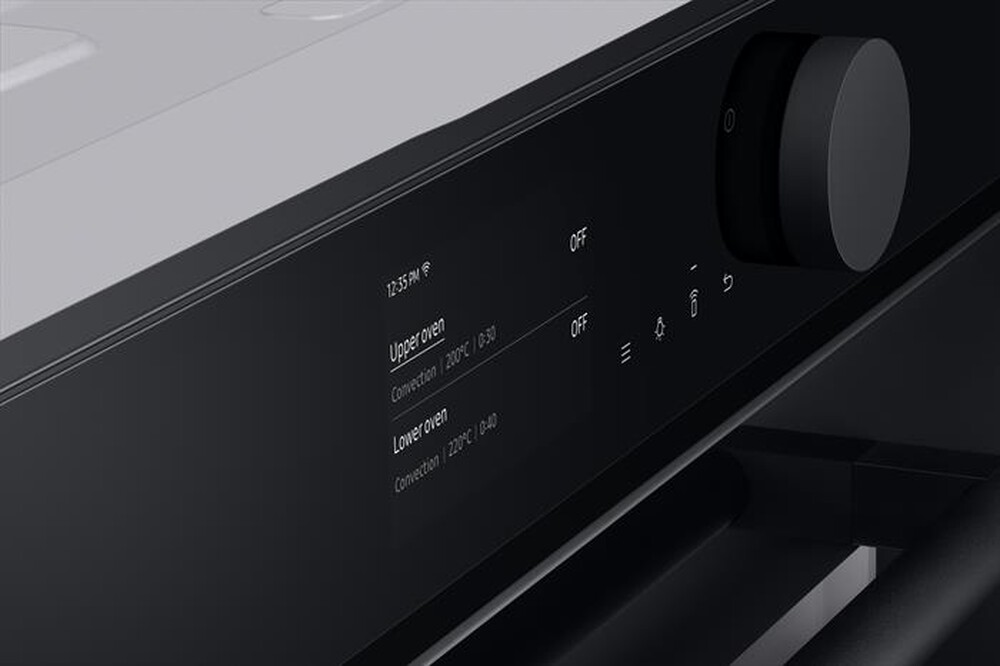 "SAMSUNG - Forno incasso elettrico NV75T8549RK/ET Classe A+-Onyx black designe"