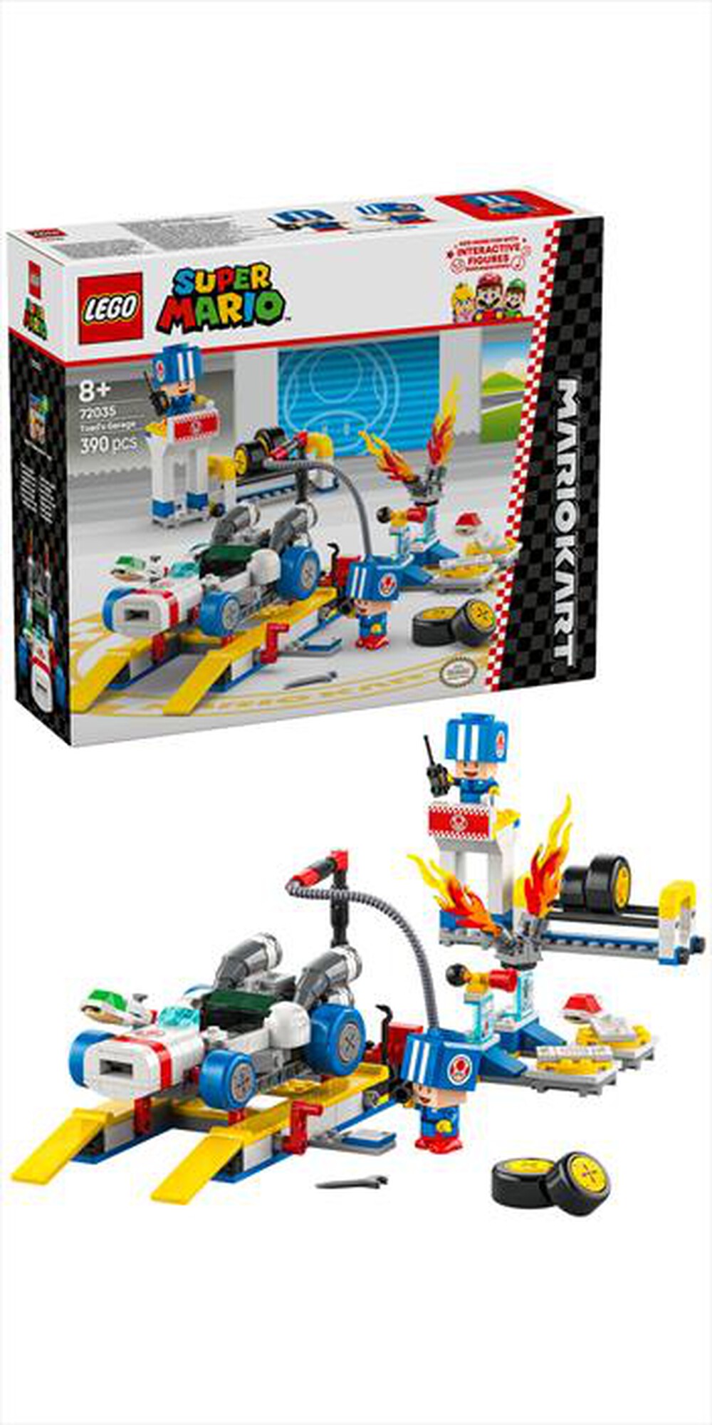 Immagine del prodotto LEGO - SUPER MARIO Mario Kart: Officina di Toad 72035