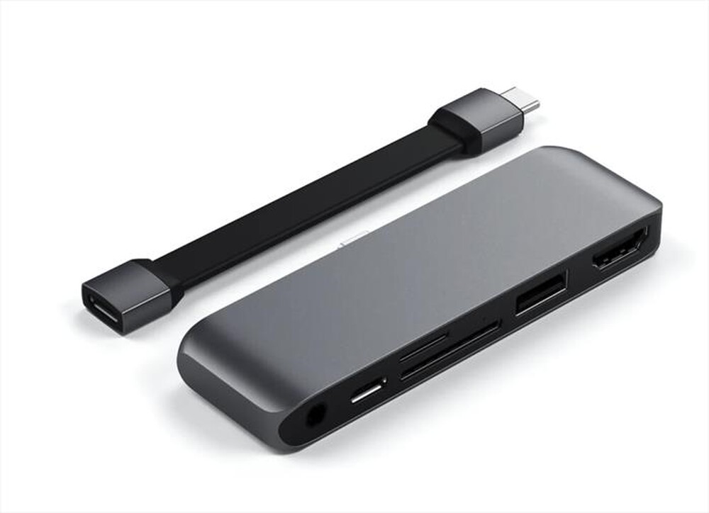 "SATECHI - USB-C MOBILE PRO HUB SD-grigio"