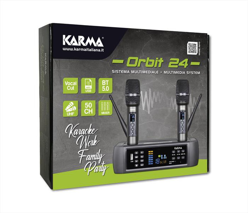 Immagine del prodotto KARMA - Base multimediale ORBIT 24-Nero