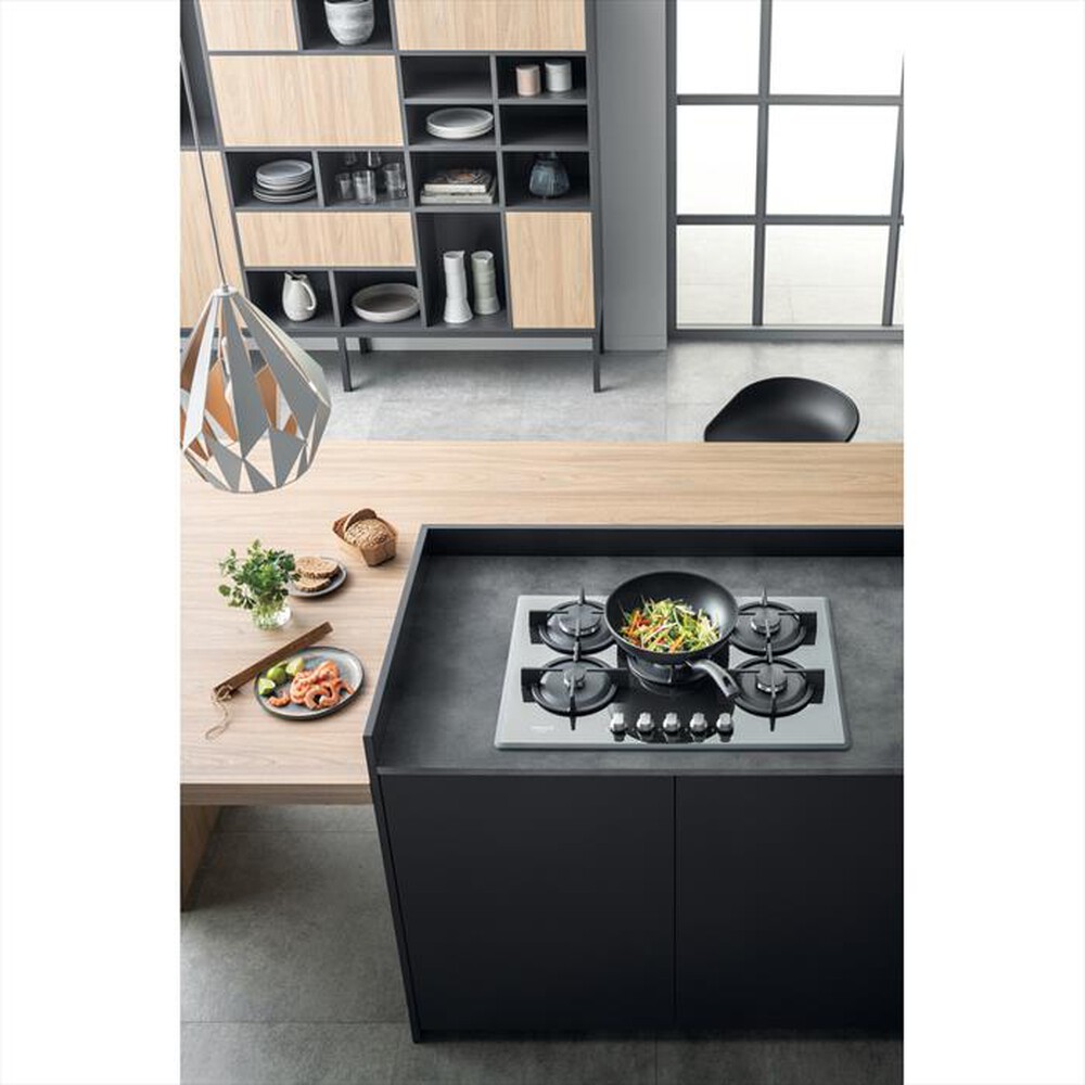 Immagine del prodotto HOTPOINT ARISTON - Piano cottura a gas HAGD 72S/ICE 5 fuochi 73cm