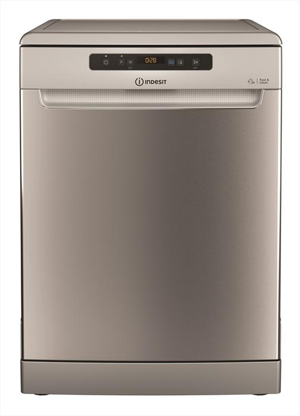 "INDESIT - Lavastoviglie DFO 3C23 A X Classe E 14 coperti-Stainless steel"