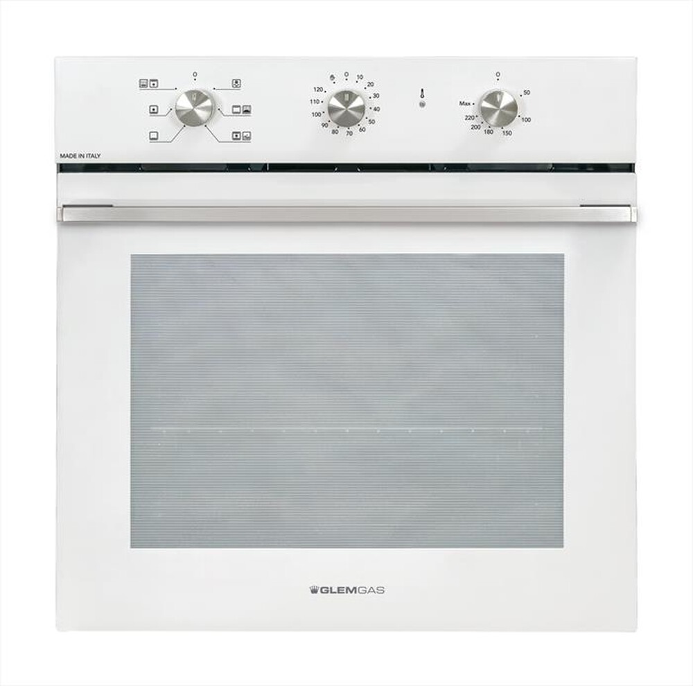 "GLEM GAS - Forno elettrico GFX62WH-S3-Bianco latte"