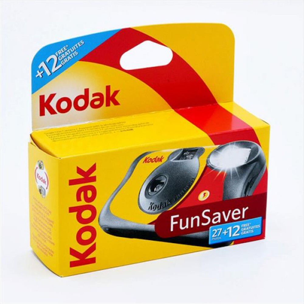 "KODAK - FUN SAVER 27+12-Giallo/rosso"