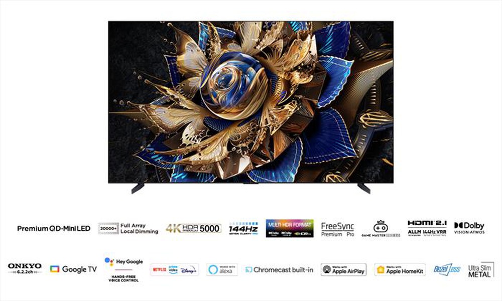 Immagine del prodotto TCL - Smart TV LED UHD 4K 115" 115X955-Black