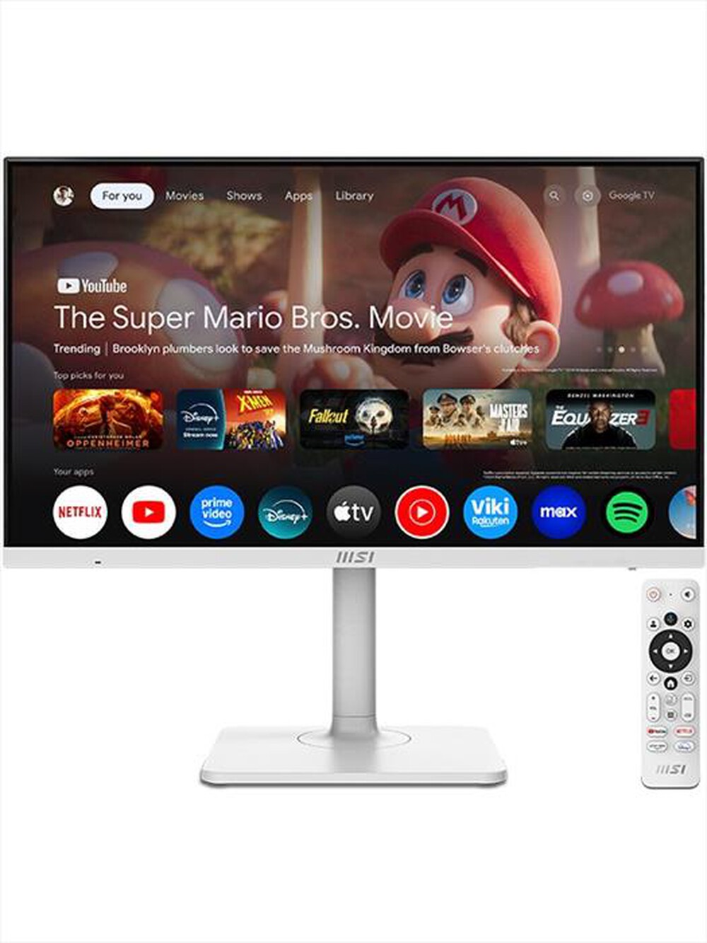 Immagine del prodotto MSI - Monitor LED 4K 27" MODERN MD272UPSW-Bianco