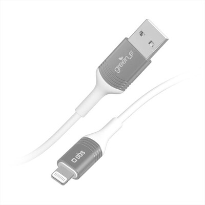 SBS - Cavo USB-Lightning GRECABLEUSBIP589W-Bianco