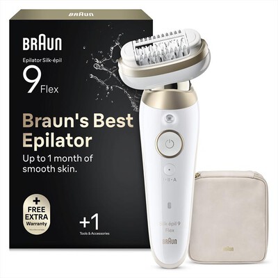 BRAUN - Epilatore Wet & Dry LEGEPIL SES9-011 3D BOX MN-ORO