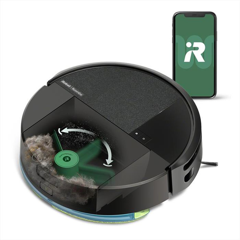 iROBOT - Robot aspirapolvere lavapavimenti Roomba 205 combo