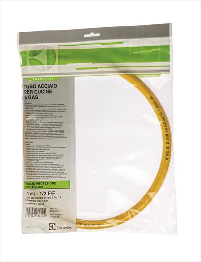 ELECTROLUX - E2HGF100 Tubo gas EN14800 &frac12; FF 1 mt