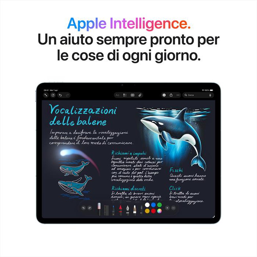Immagine del prodotto APPLE - iPad Air 11" M4 WiFi + Cellular 256GB-Grigio Siderale