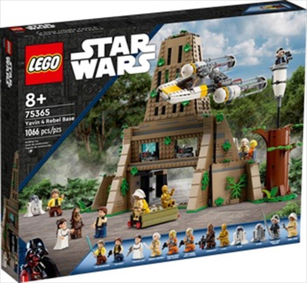 "LEGO - STAR WARS Base ribelle su Yavin 4 - 75365-Multicolore"