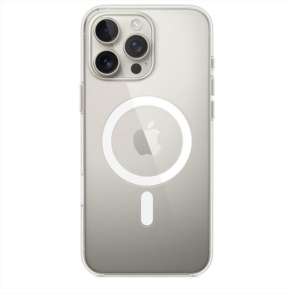 Immagine del prodotto APPLE - Custodia MagSafe trasparente per iPhone 16 Pro Max-Trasparente