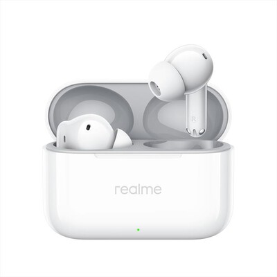 REALME - BUDS T200 WIRELESS EAR BUDS-SNOWY WHITE