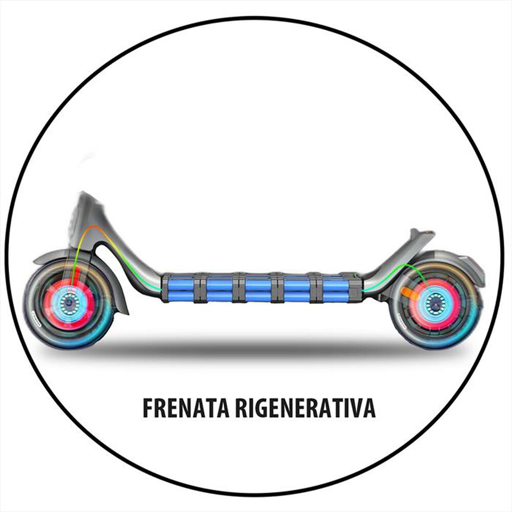 Immagine del prodotto EMG - Monopattino elettrico VELOCIPTOR HERO ES108EW-Nero