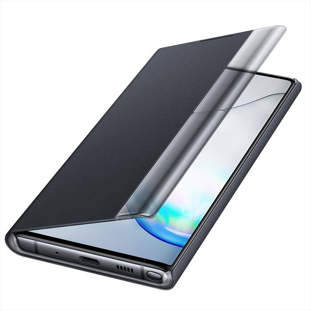 "SAMSUNG - CLEAR VIEW COVER BLACK GALAXY NOTE 10-NERO"