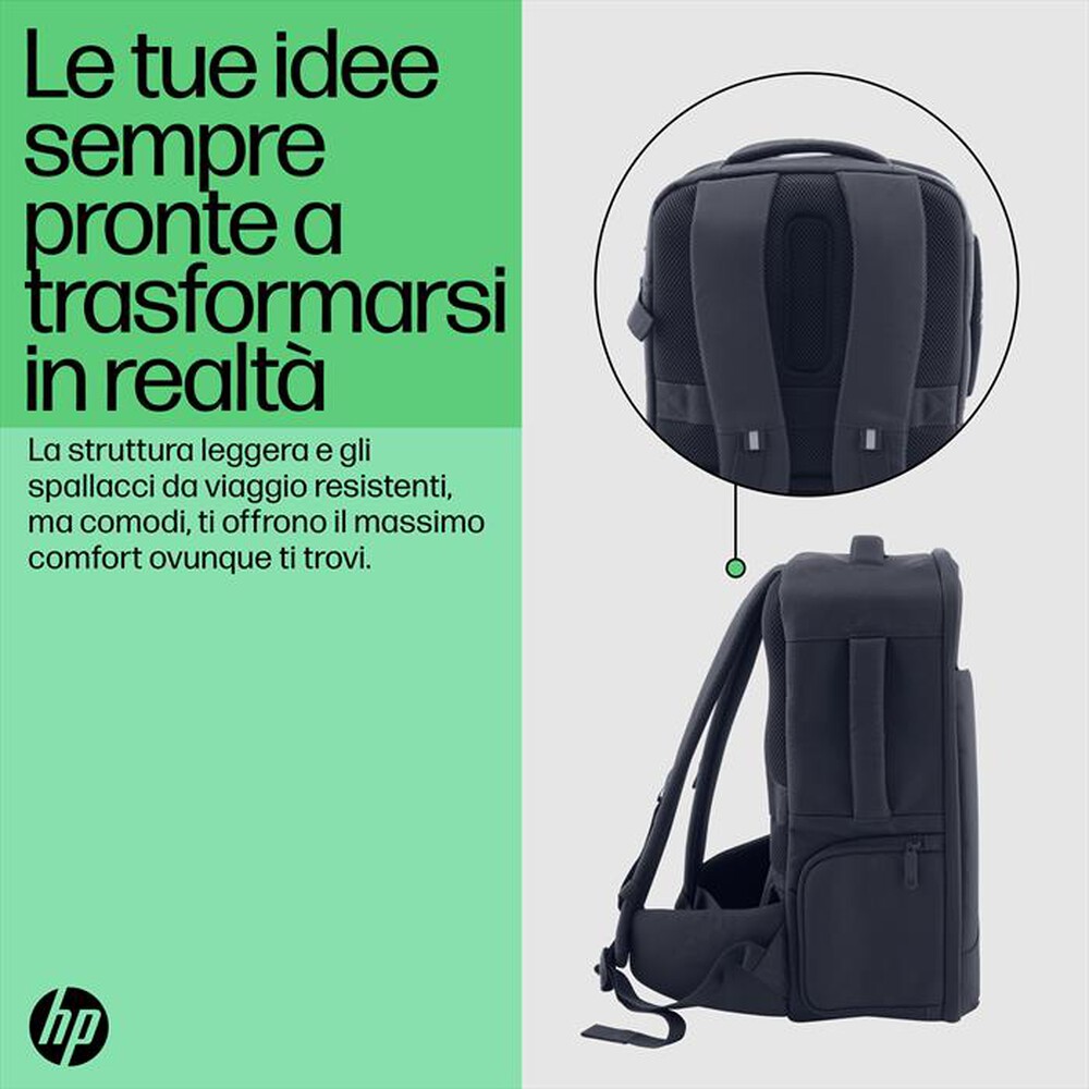 "HP - ZAINO PER NOTEBOOK CREATOR DA 16,1-Blu scuro"