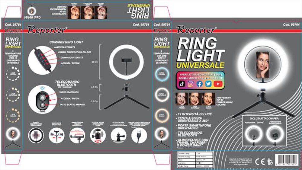 "REPORTER - RING LIGHT"