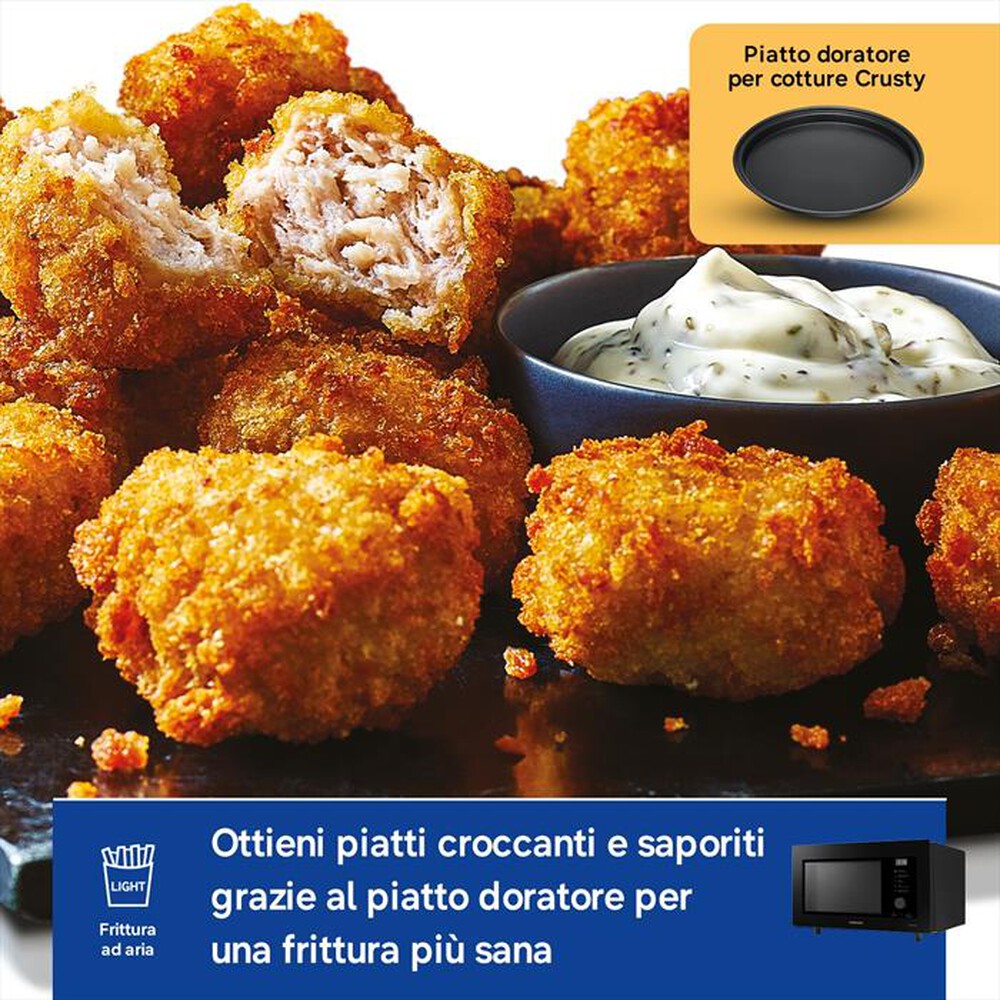 Immagine del prodotto SAMSUNG - Forno microonde MC32DG7646KKE1-VETRO NERO