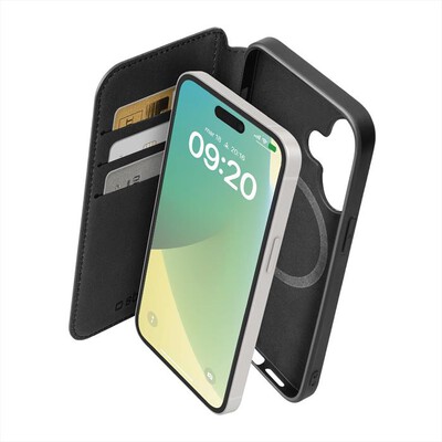 SBS - Cover Wallet Magsafe iPhone 16 TEBKMAGSFIP1661K-Nero