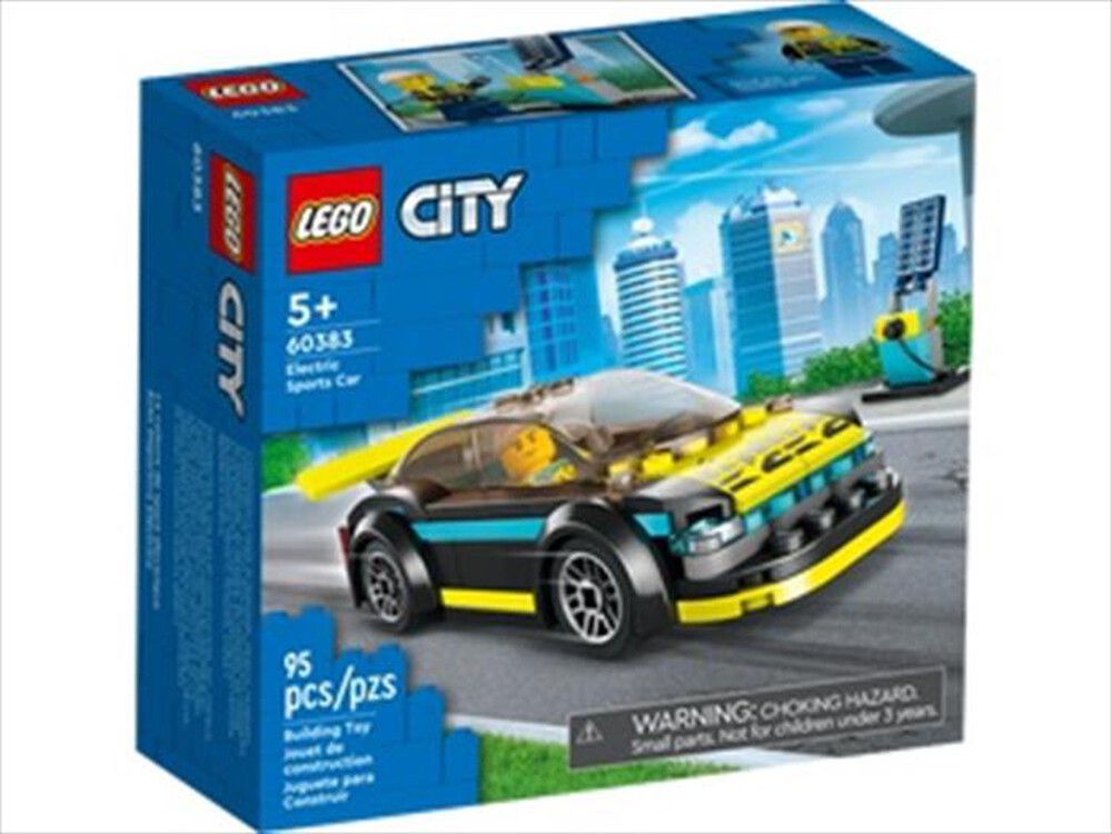 "LEGO - CITY AUTO SPORTIVA ELETTRICA - 60383-Multicolore"