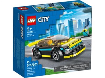 LEGO - CITY AUTO SPORTIVA ELETTRICA - 60383-Multicolore