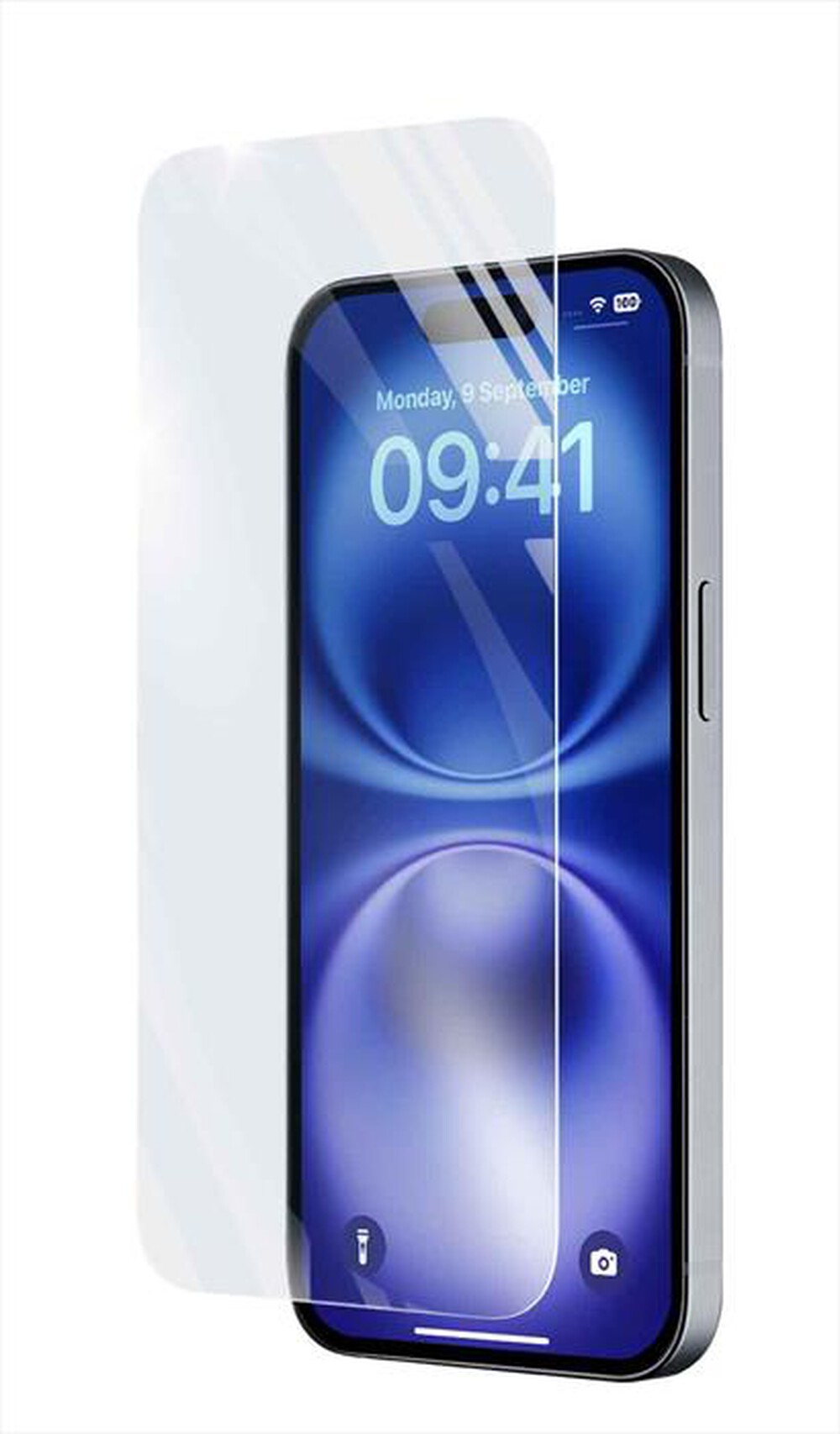 Immagine del prodotto CELLULARLINE - Vetro temperato IMPACT GLASS per iPhone 16-Transparent