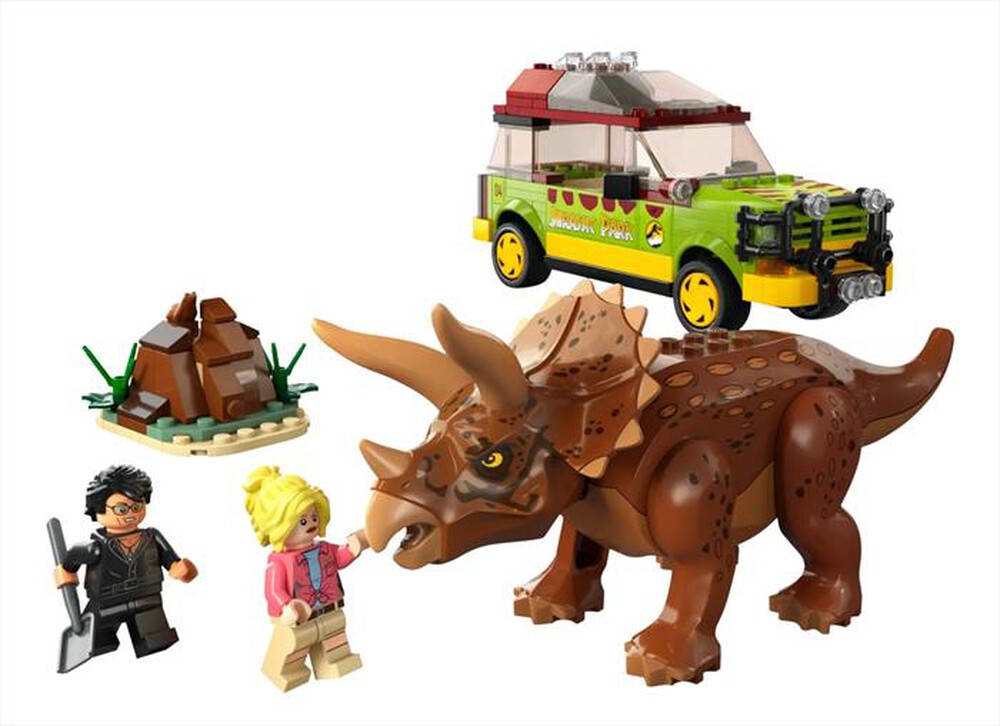 "LEGO - JURASSIC WORLD La ricerca del Triceratopo - 76959-Multicolore"