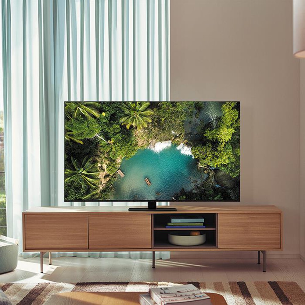 "SAMSUNG - Smart TV QLED 4K 65” QE65Q80B-Carbon Silver"