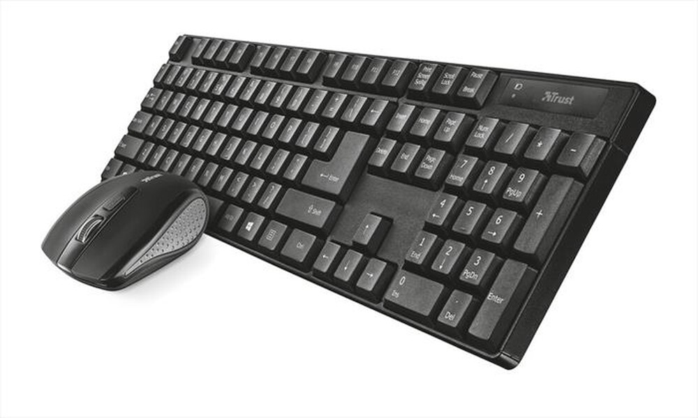 "TRUST - QOBY 4 IN 1 HOME OFFICE BUNDLE IT-Black"