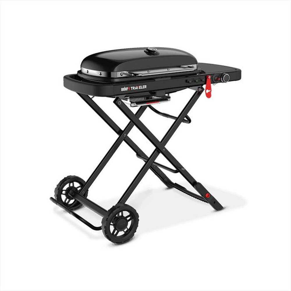 "WEBER - TRAVELER COMPACT - BBQ A GAS-Nero"