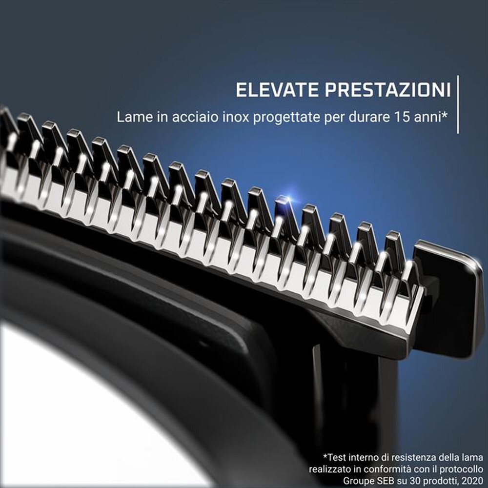 Immagine del prodotto ROWENTA - Regolabarba multifunzione 8-in-1 TN8934E0-Bianco/Nero