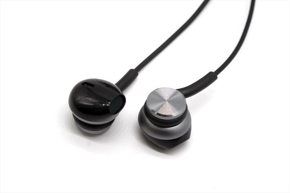 "TECHLIFE - Auricolare con filo TLMT0002-Nero"